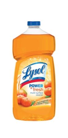LYSOL® Power & Fresh™ Multi-Surface Cleaner - Pourable - Tangerine Mango (Discontinued Dec. 2, 2016)